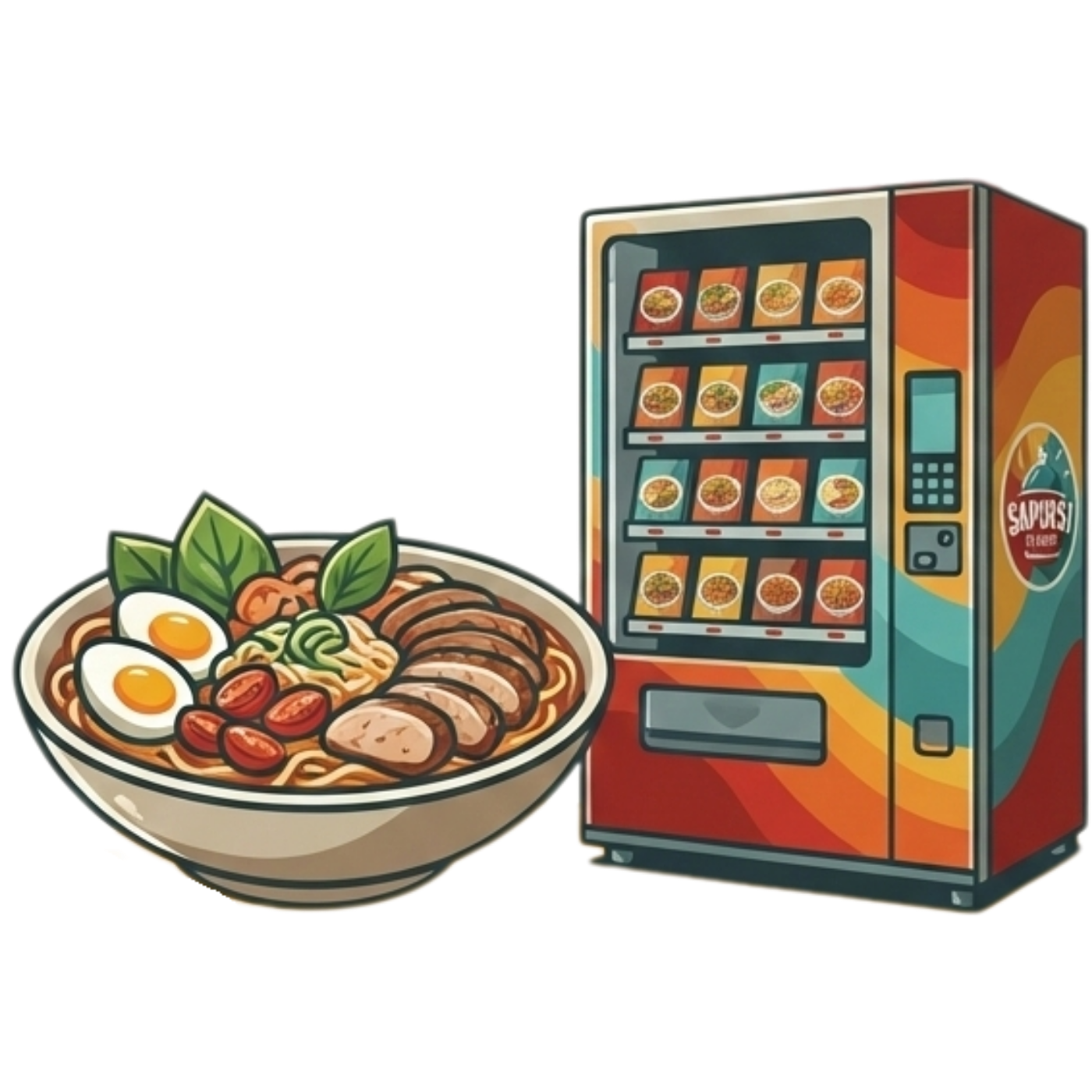 Modern Vending Machine